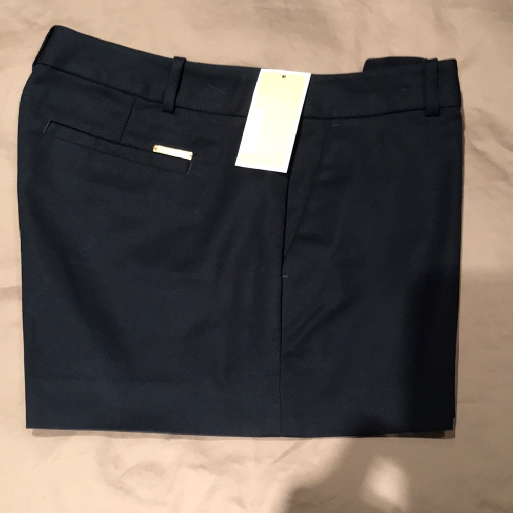 Michael Kors dark navy shorts